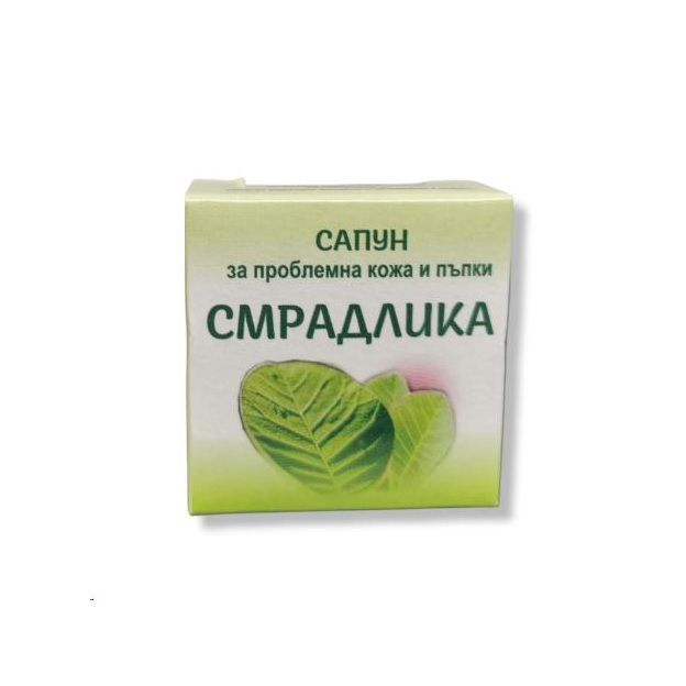 Milva Билков тоалетен сапун против акне със смрадлика х60 грама