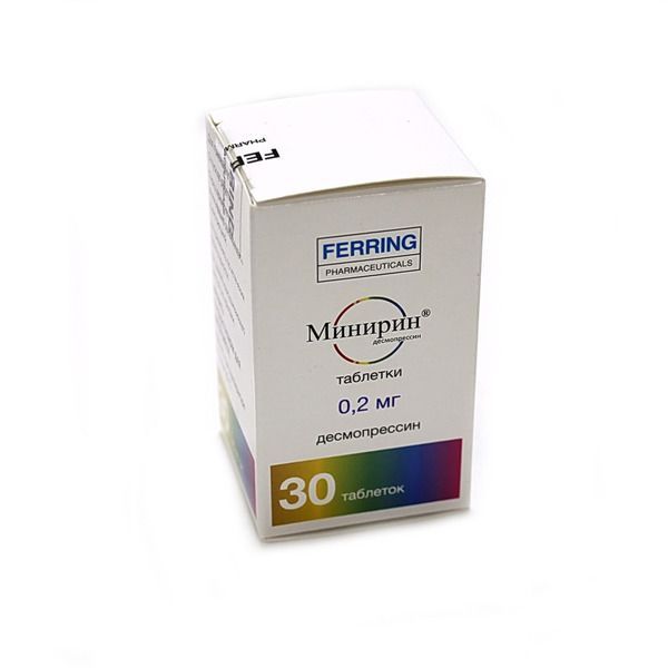 Минирин 0,2 mg х30 таблетки