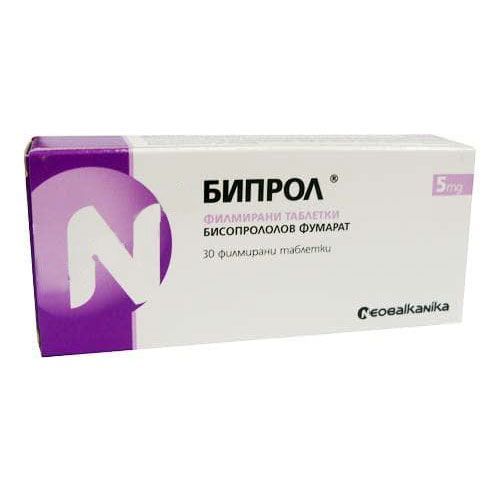 Бипрол 5 mg х30 филмирани таблетки Neobalkanika