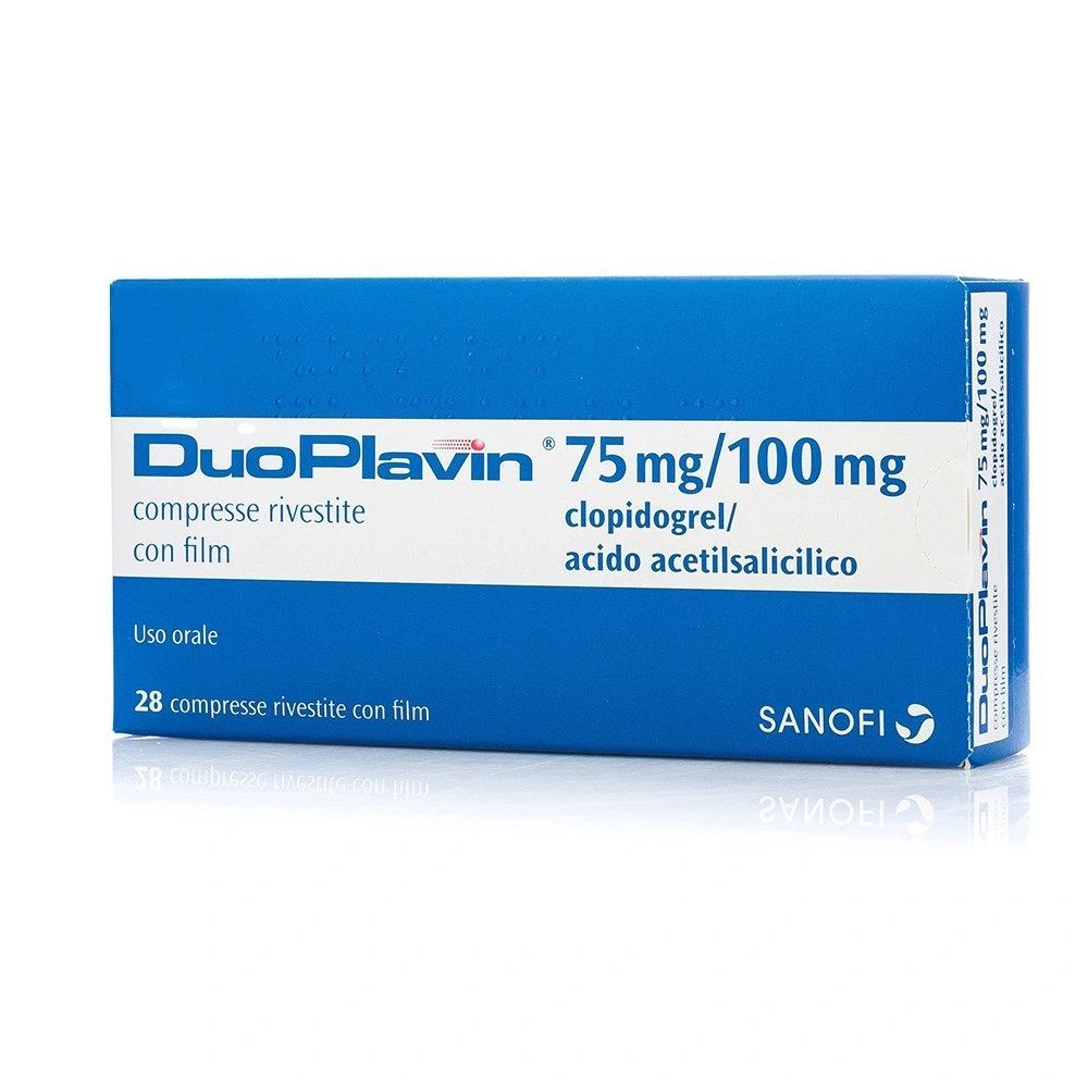 DuoPlavin 75 mg/100 mg х28 филмирани таблетки Sanofi