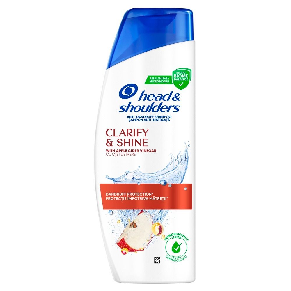 Head & Shoulders Clarify & Shine Шампоан против пърхот х330 мл