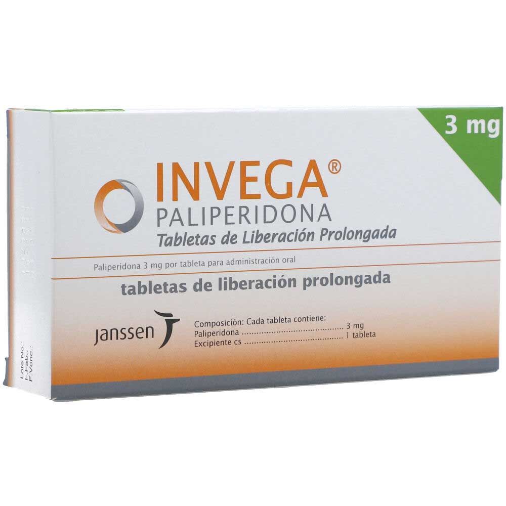 Инвега 3 mg х30 таблетки с удължено освобождаване