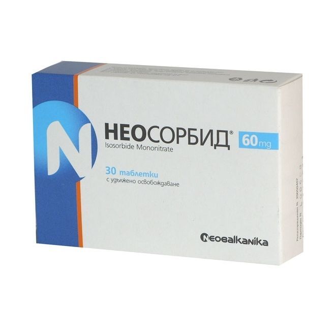 Неосорбид 60 mg х30 таблетки с удължено освобождаване Neobalkanika