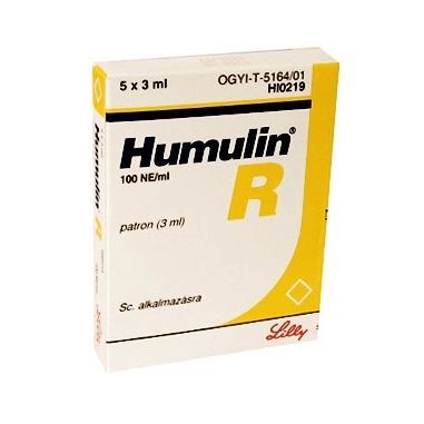 ХУМУЛИН R 300IU 5БР КУТИЯ