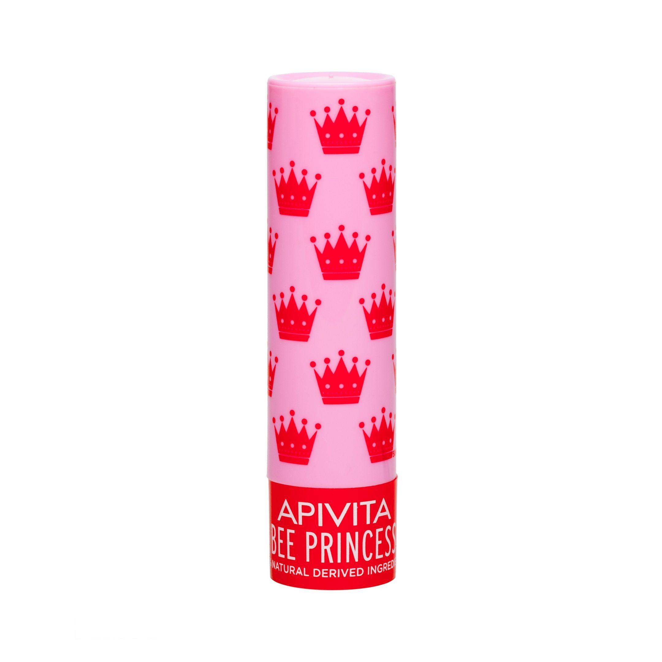 Apivita Bee Princess Детски балсам за устни с плодов вкус на кайсия х4,4 грама