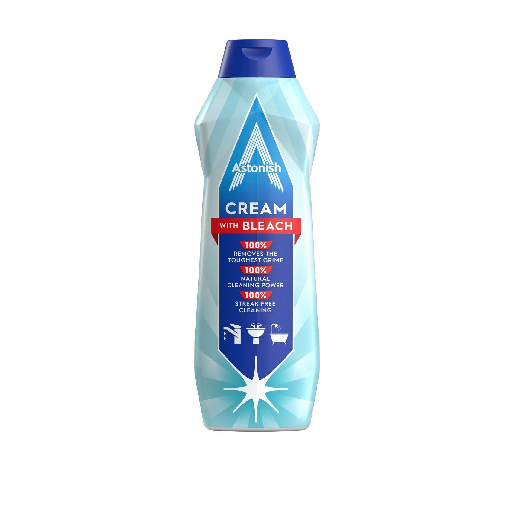 Astonish Почистващ крем с белина х500 мл