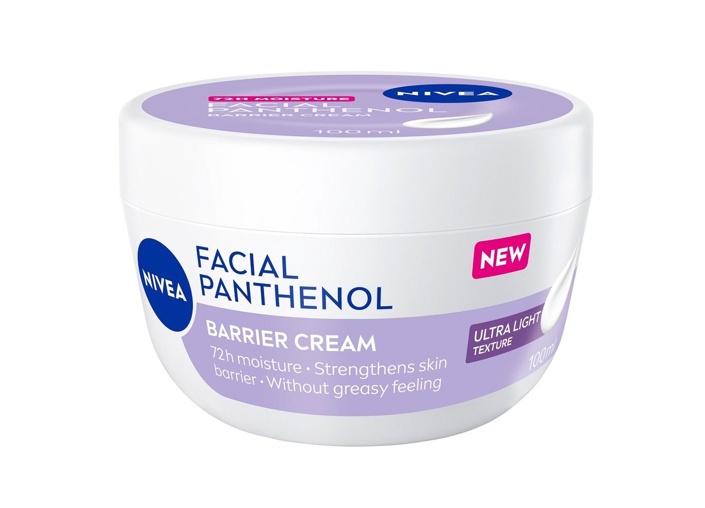 Nivea Facial Panthenol Крем за укрепване на кожната бариера с пантенол х100 мл