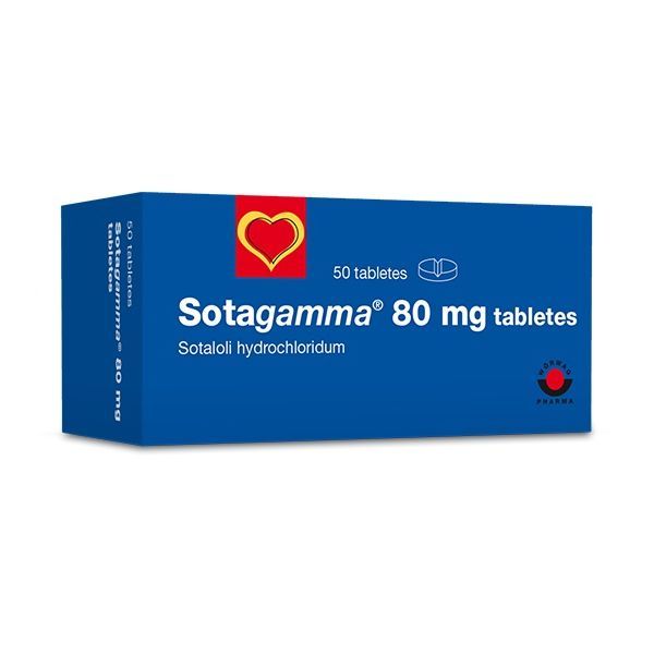 Сотагамма 80 mg х50 таблетки Worwag Pharma