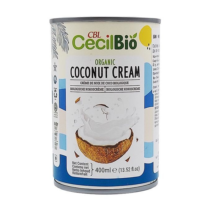Cecil Organic Coconut Cream Кокосова сметана x400 мл