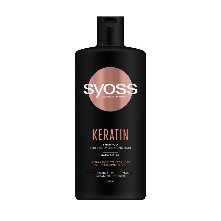 Syoss Keratin Шампоан с кератин за склонна към накъсване коса x440 мл