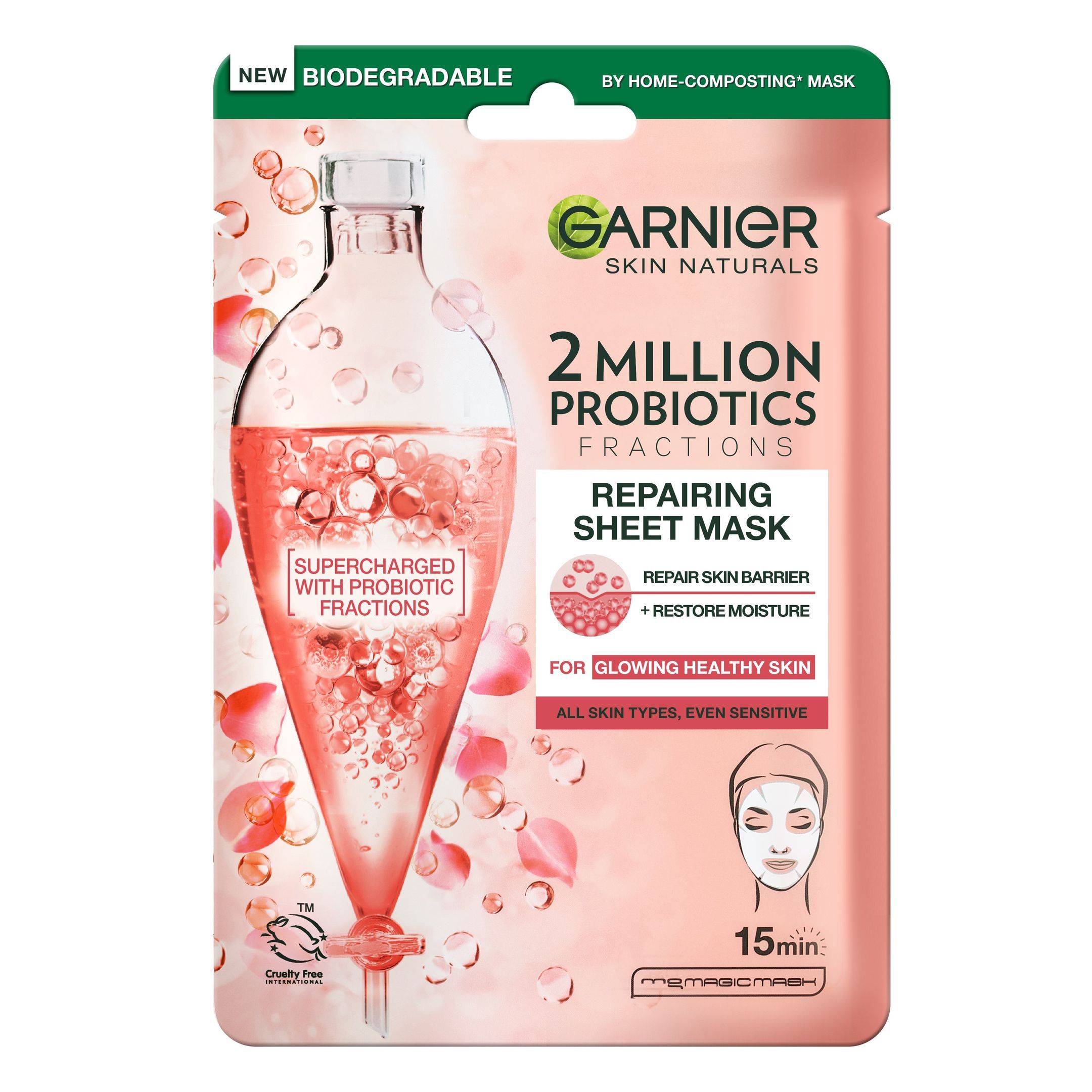 Garnier Skin Natural Probiotics Маска за лице x1 брой