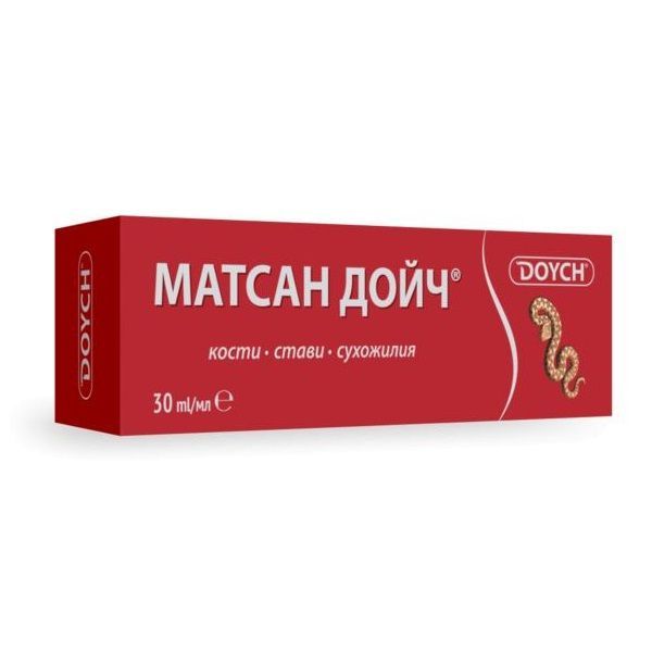 Doych Матсан Дойч Крем за тяло при болка в кости, стави и сухожилия х30 мл