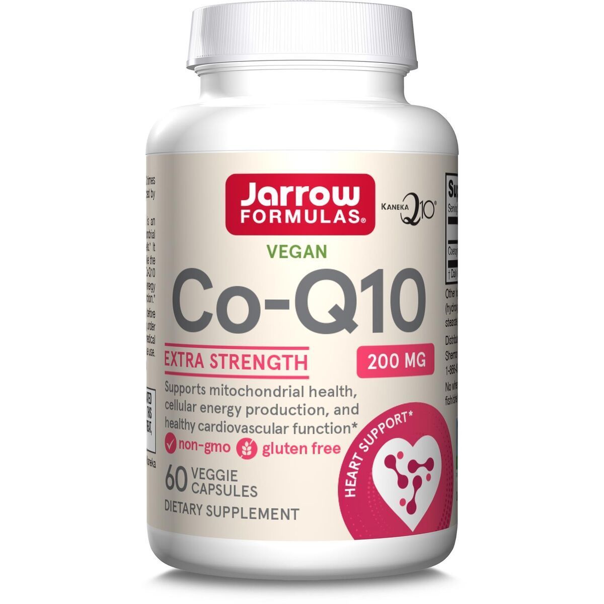 Co-Q10 Коензим Q10, 200 мг x60 веге капсули, Jarrow