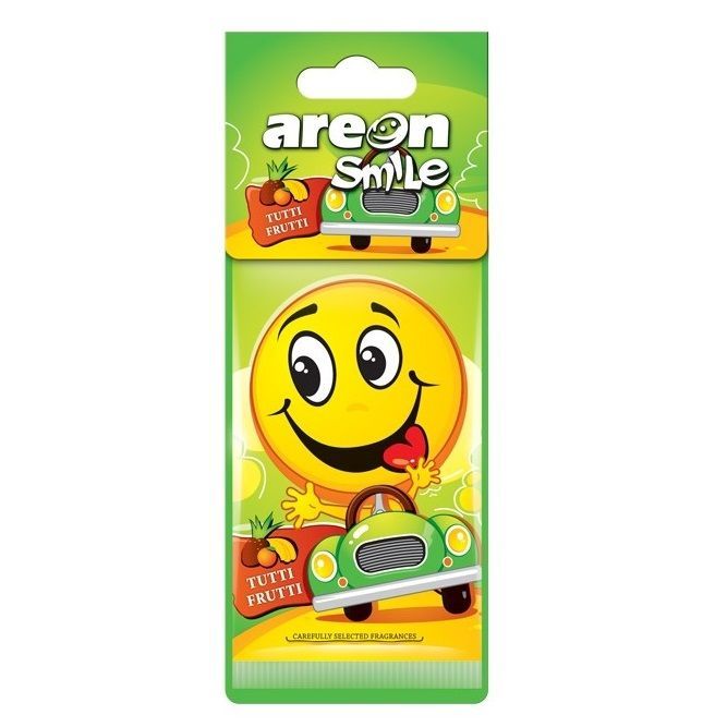 Areon Smile Ароматизатор за кола, Tutti Frutti