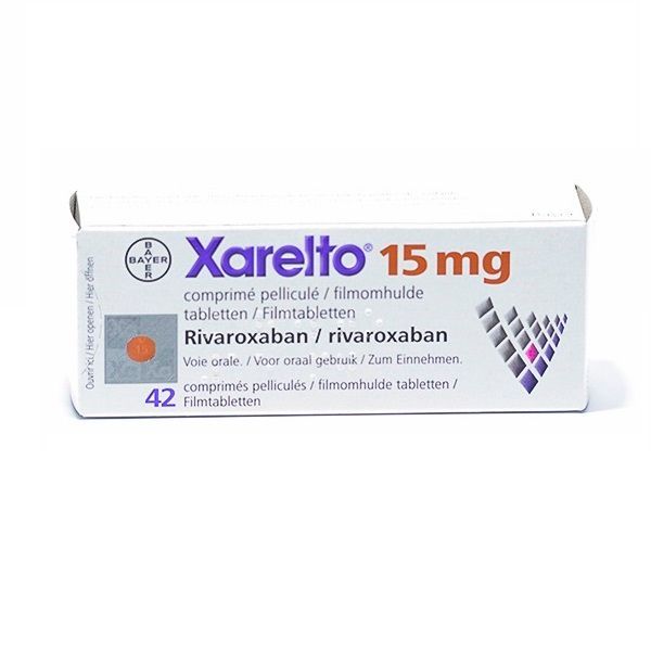 Ксарелто 15 mg х42 филмирани таблетки Bayer