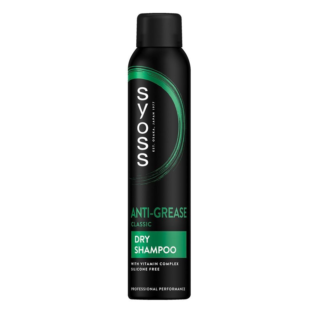 Syoss Anti-Grease Сух шампоан за склонна към омазняване коса х200 мл