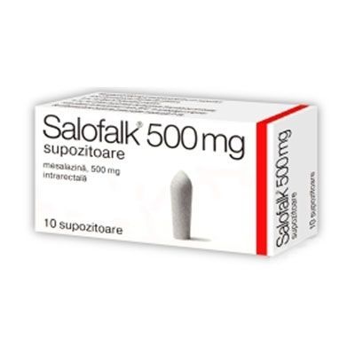 Салофалк 500 mg х10 супозитории Dr. Falk Pharma