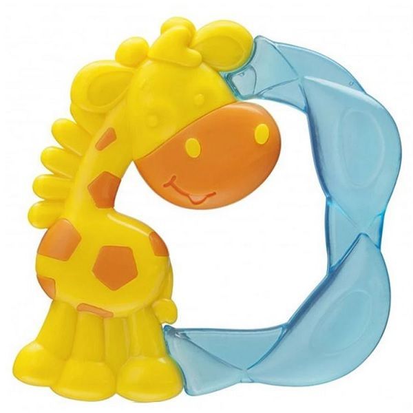 Playgro Гризалка с вода жирафчето Джери за деца над 3 месеца