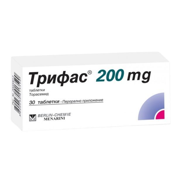 Трифас 200 мг x30 броя таблетки, Беста Мед