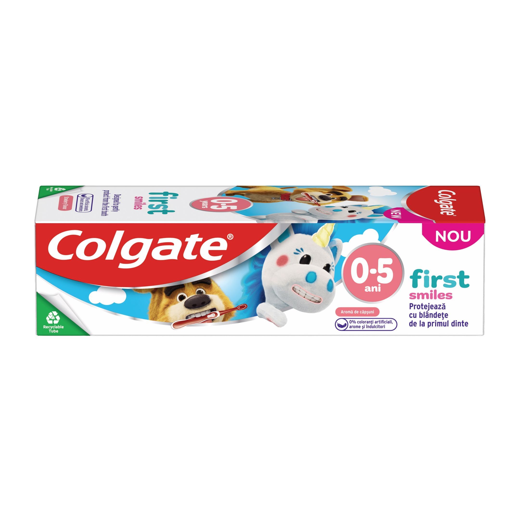 Colgate Kids First Smile Паста за зъби за деца от 0 до 5 години x50 мл