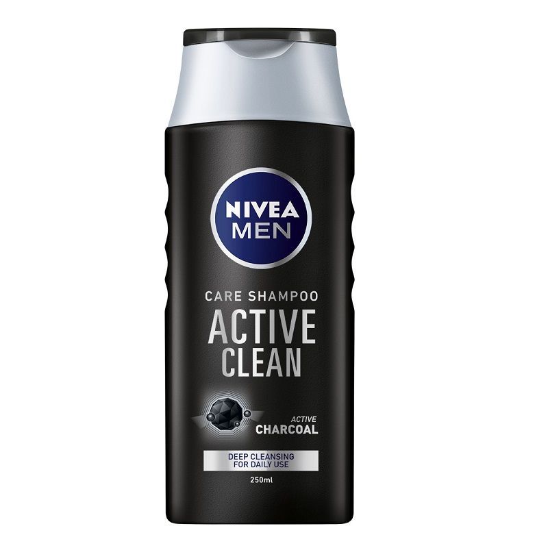 Nivea Men Active Clean Дълбоко почистващ шампоан за коса х250 мл
