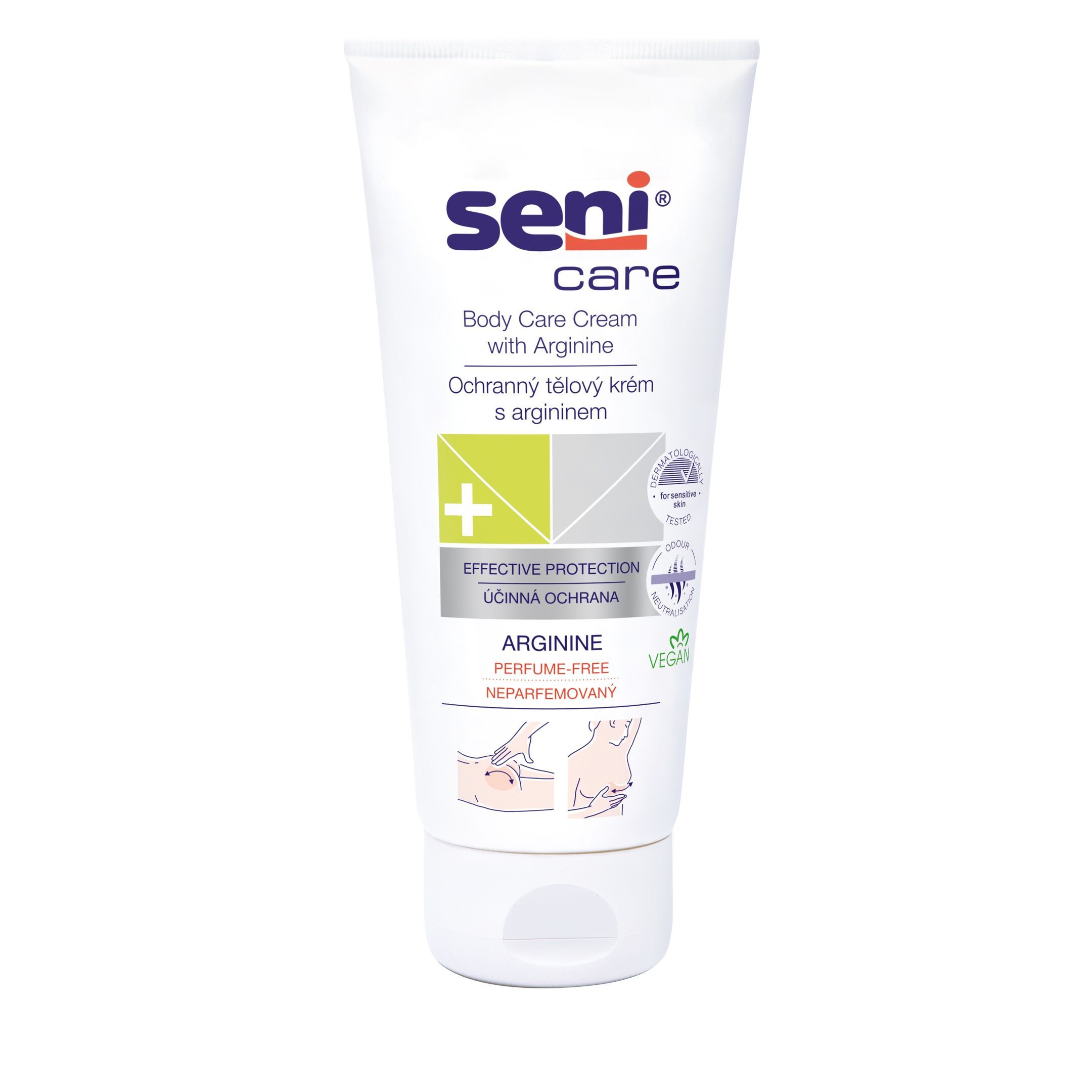 Seni Care Крем за тяло с аргинин х200 мл