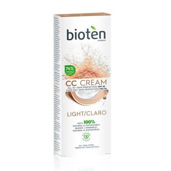 Bioten Skin Moisture CC Крем за лице с дюля SPF 20, light х50 мл