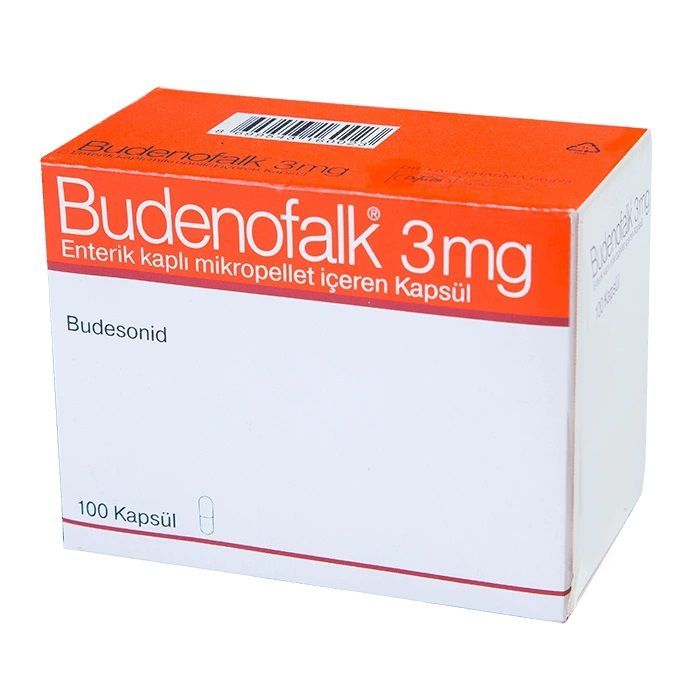 Буденофалк, 3 мг x100 капсули Dr. Falk Pharma