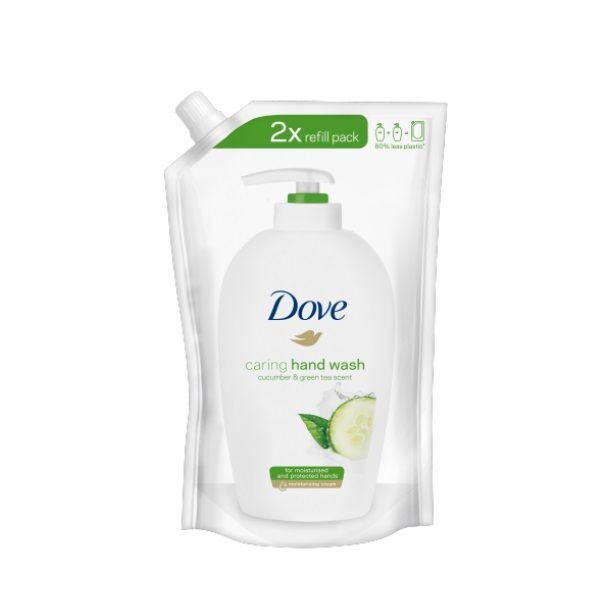 Dove Cucumber&Green Tea Течен крем-сапун за ръце с аромат на краставица