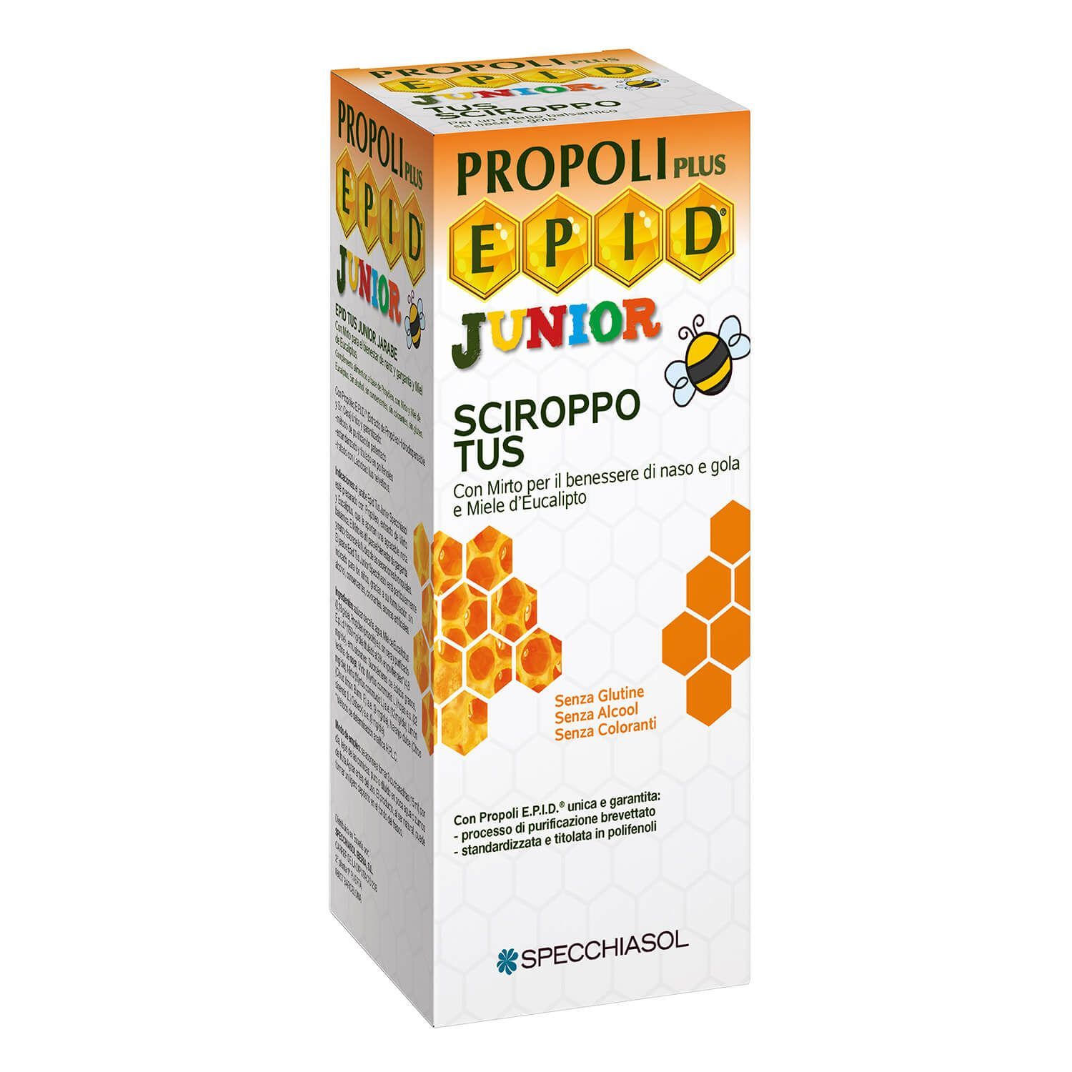 EPID Junior Tus Сироп за гърло за деца х100 мл Specchiasol