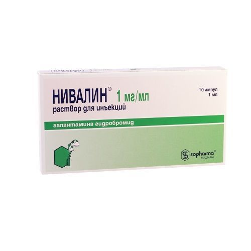 Нивалин 1 mg/ml инжекционен разтвор х10 ампули Sopharma