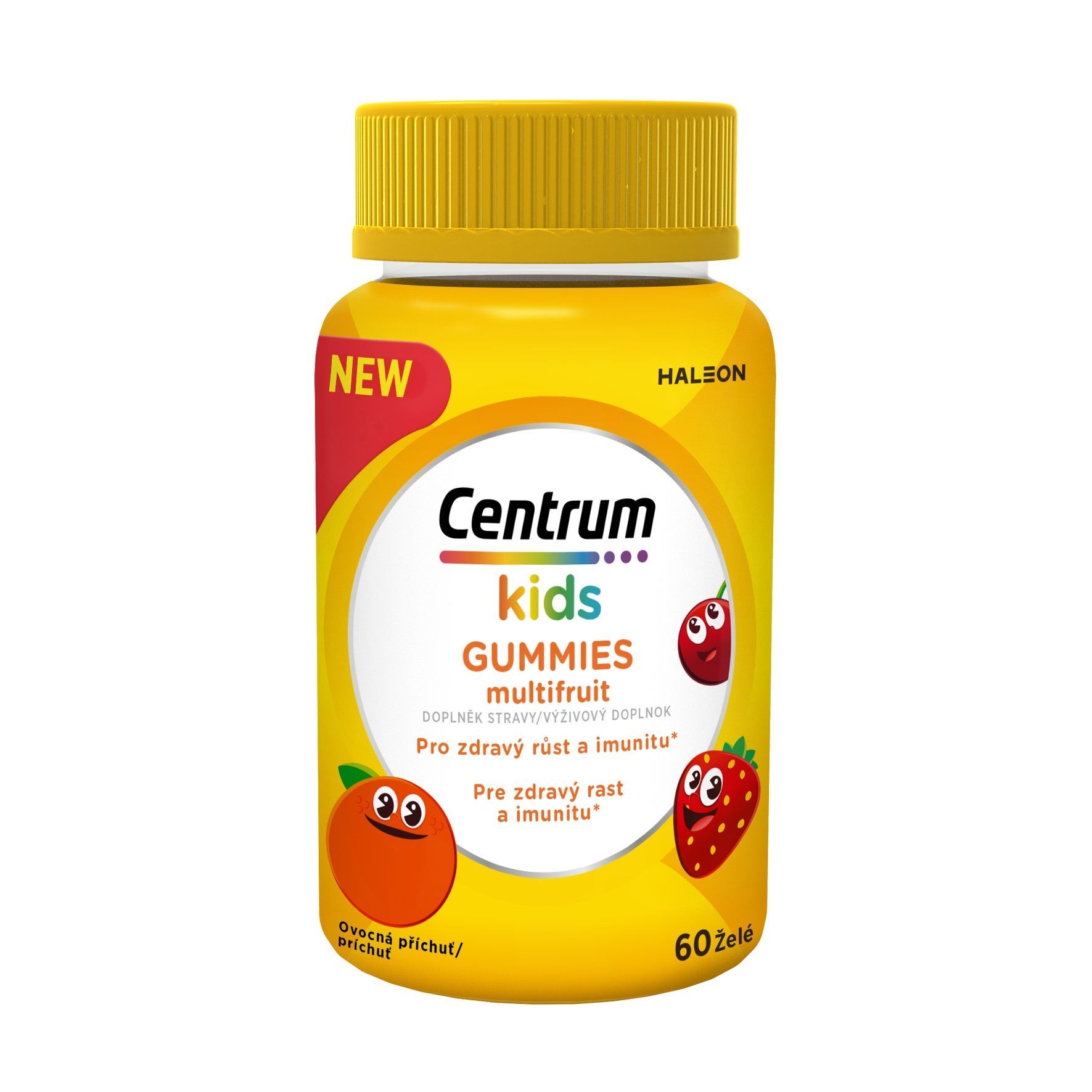 Centrum Kids Gummies multifruit Мултивитамини за деца х60 желирани таблетки