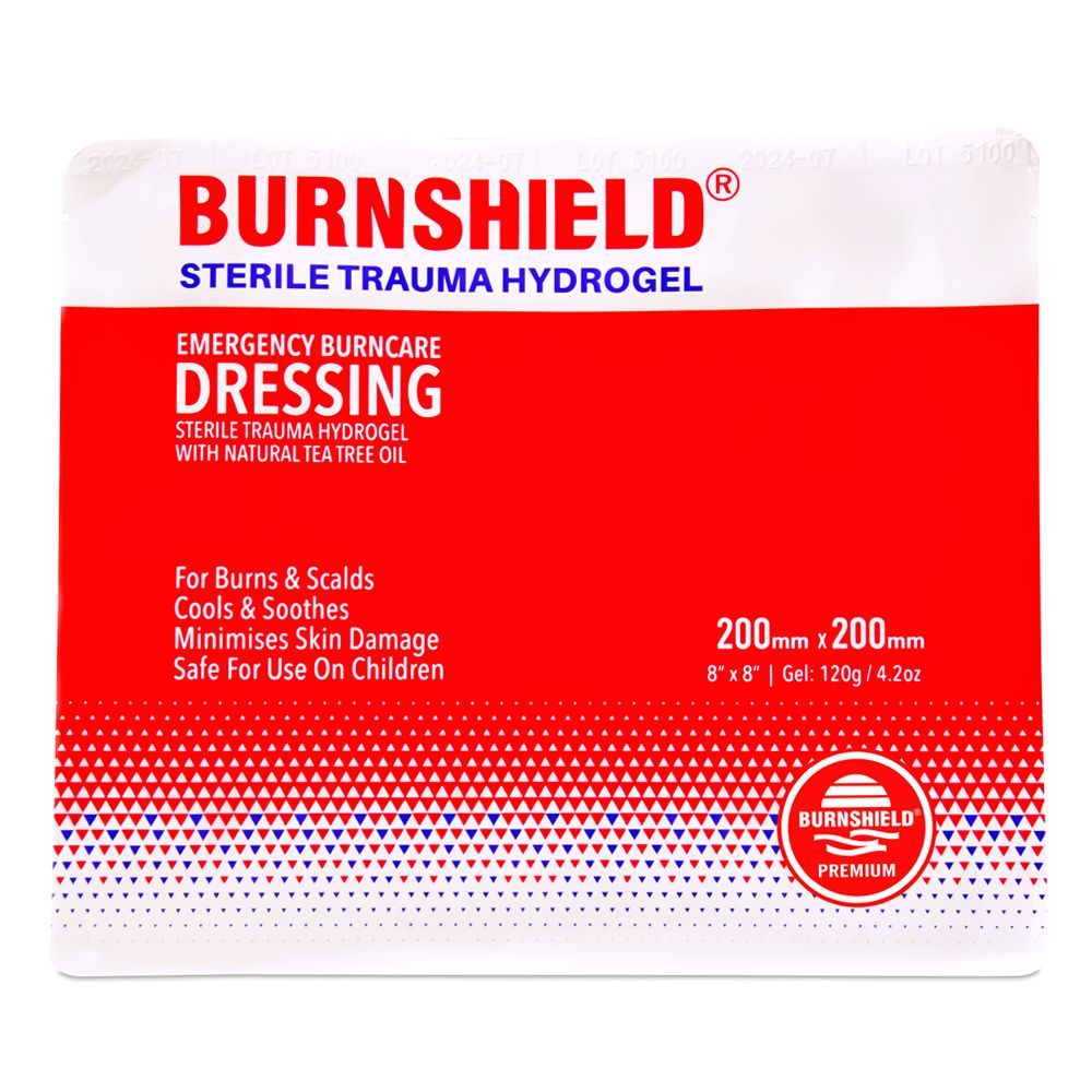 Burnshield Hydrogel Превръзка при изгаряния 20х20 см х1 брой