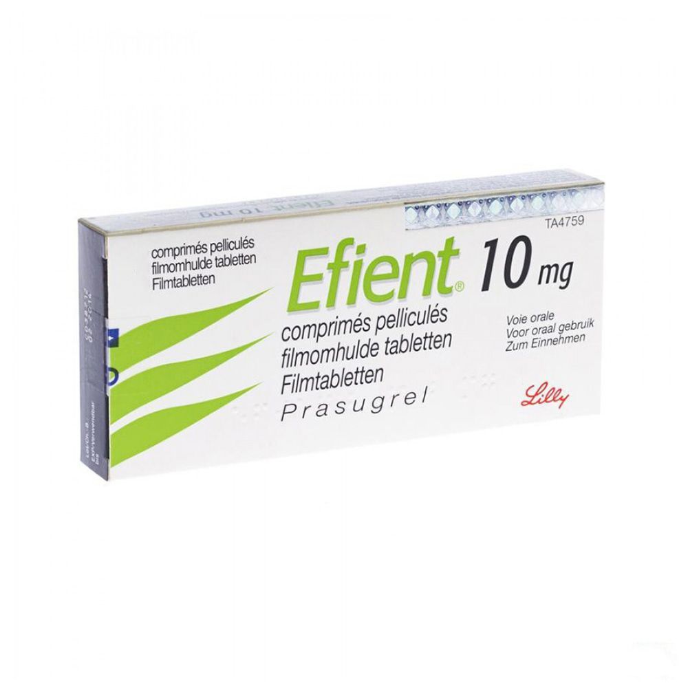 Ефиент, 10 мг x28 филмирани таблетки