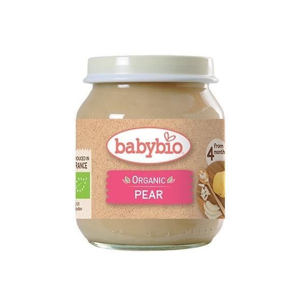 Babybio Плодово пюре круши за деца 4+ месеца х130 гр