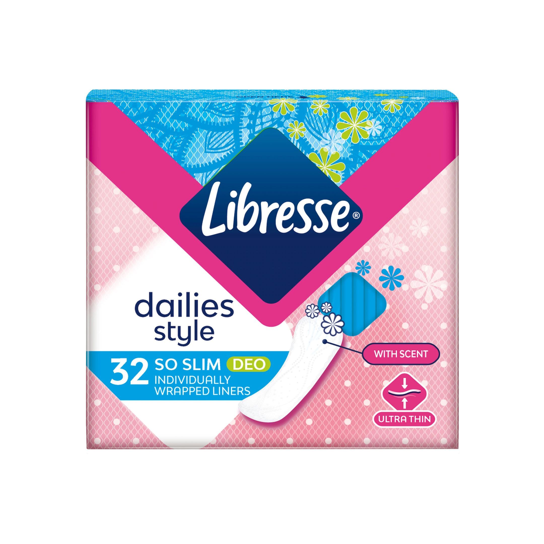 Libresse Daily Fresh So Slim Deo Fresh Ежедневни дамски превръзки х32 броя
