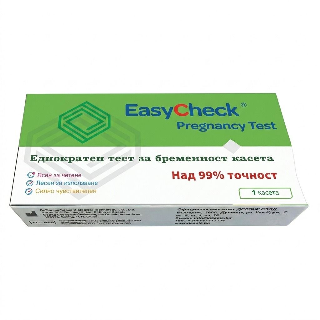 Despic EasyCheck Еднократен тест за бременност, касета х1 бр