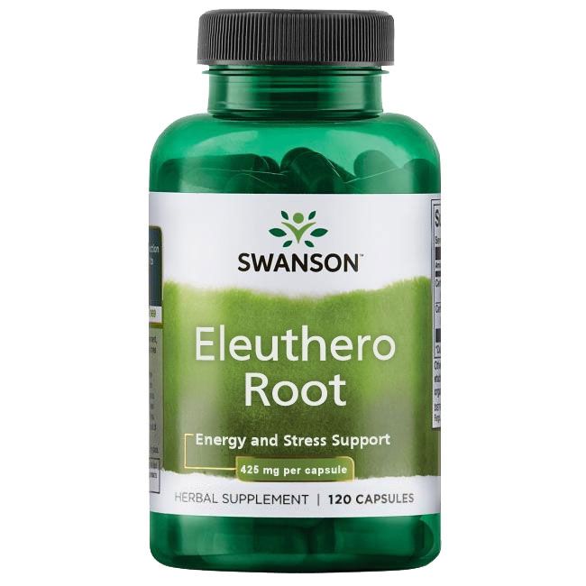 Eleuthero Сибирски женшен 425 мг х120 капсули Swanson