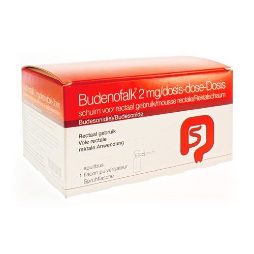 Буденофалк 2 mg/напръскване ректална пяна х14 дози Dr. Falk Pharma