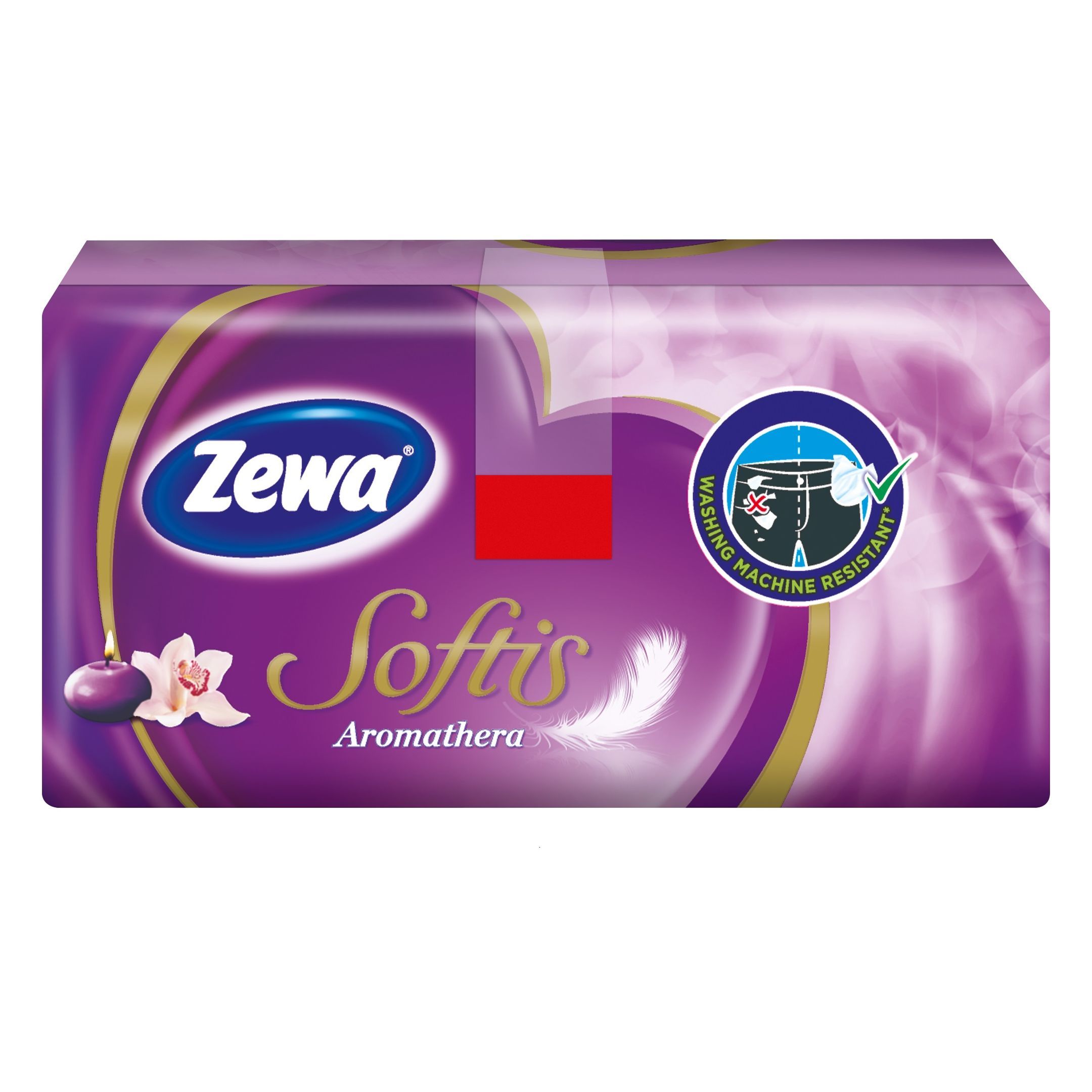 Zewa Softis Aromathera 4-пластови носни кърпи x1 брой