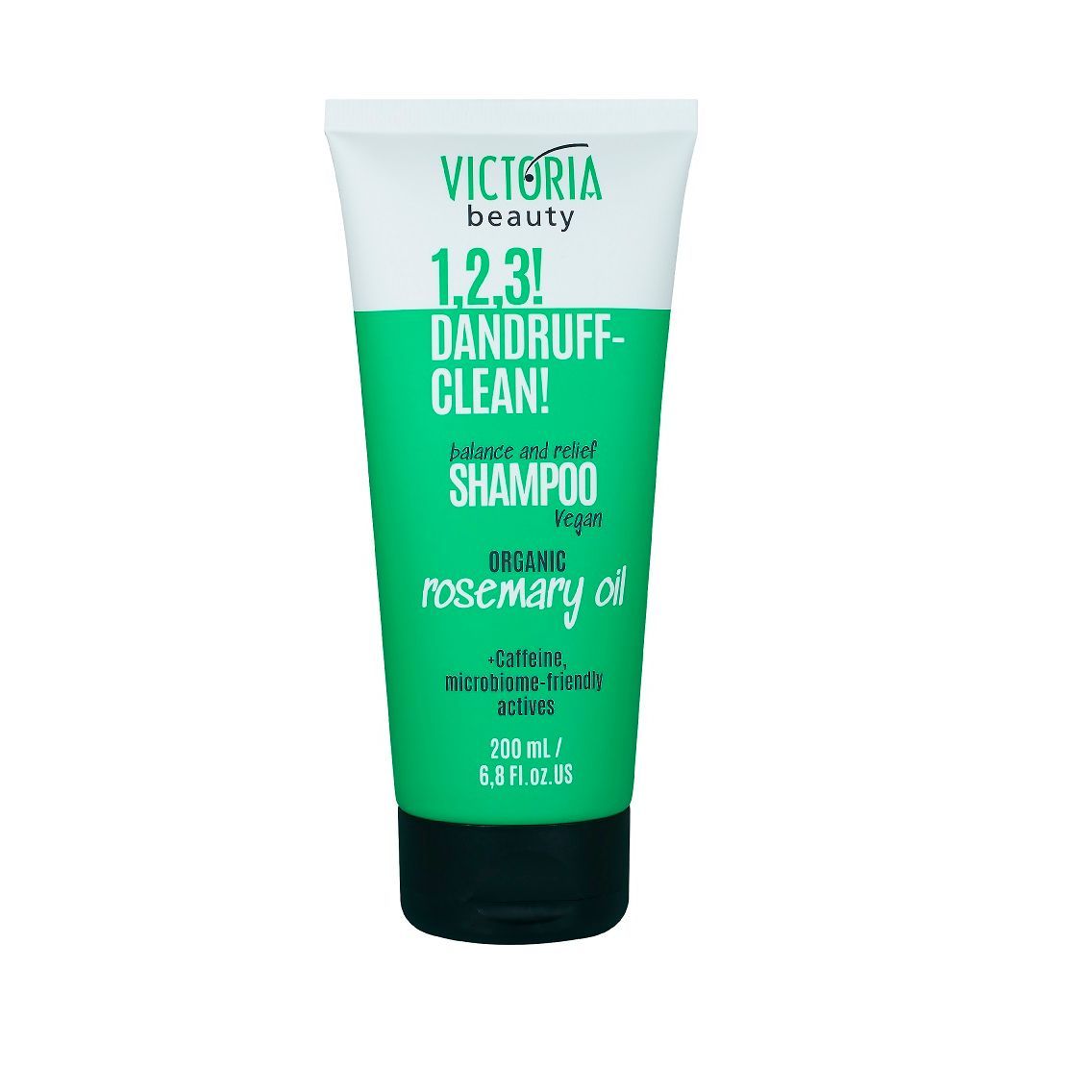 Victoria Beauty 1.2.3! Dandruff-Clean! Успокояващ и ребалансиращ шампоан за коса против пърхот х200 мл