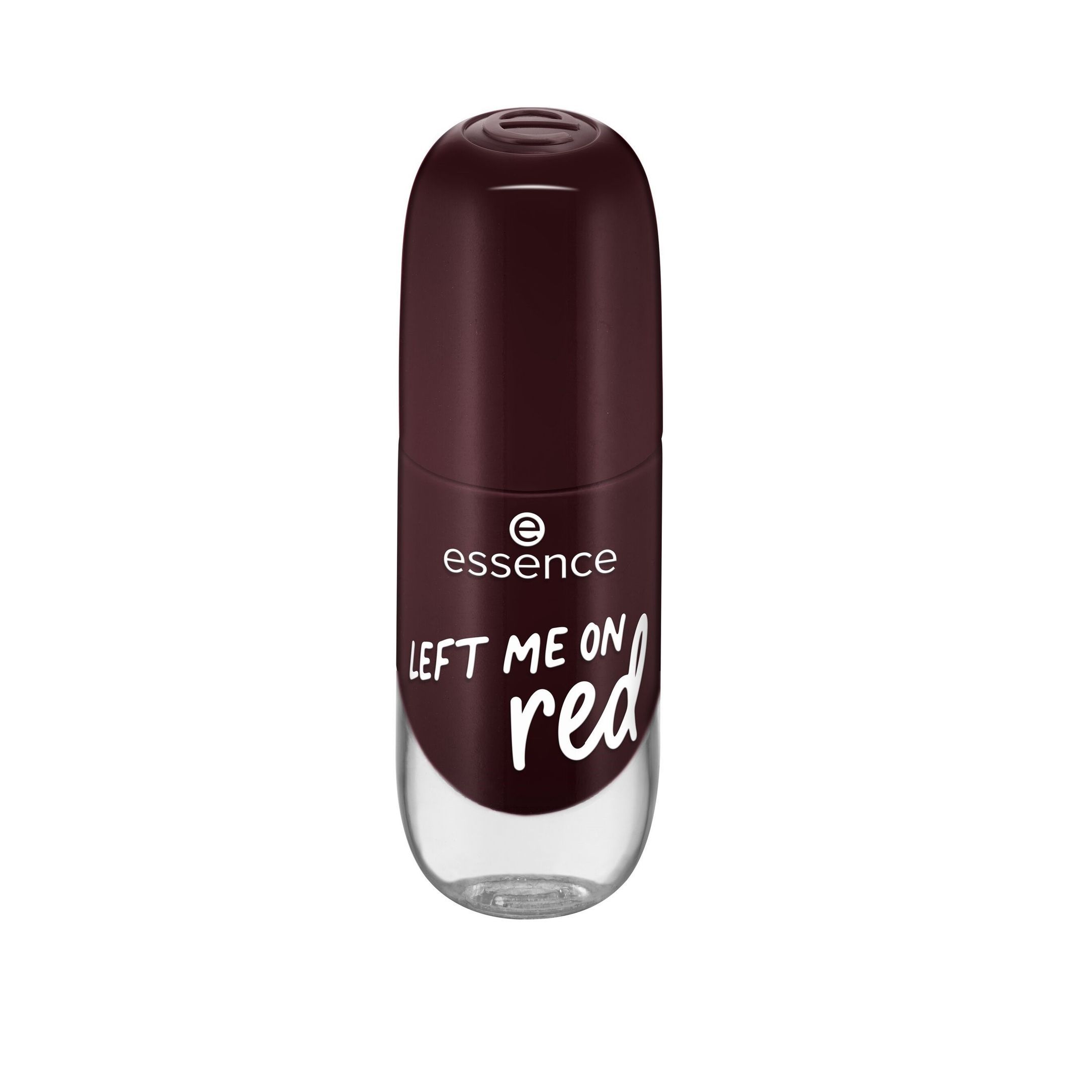 Essence Gel Nail Лак за нокти, 72 Left Me On Red х8 мл