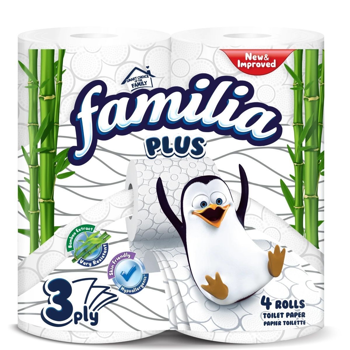 Familia Тоалетна хартия x4 броя
