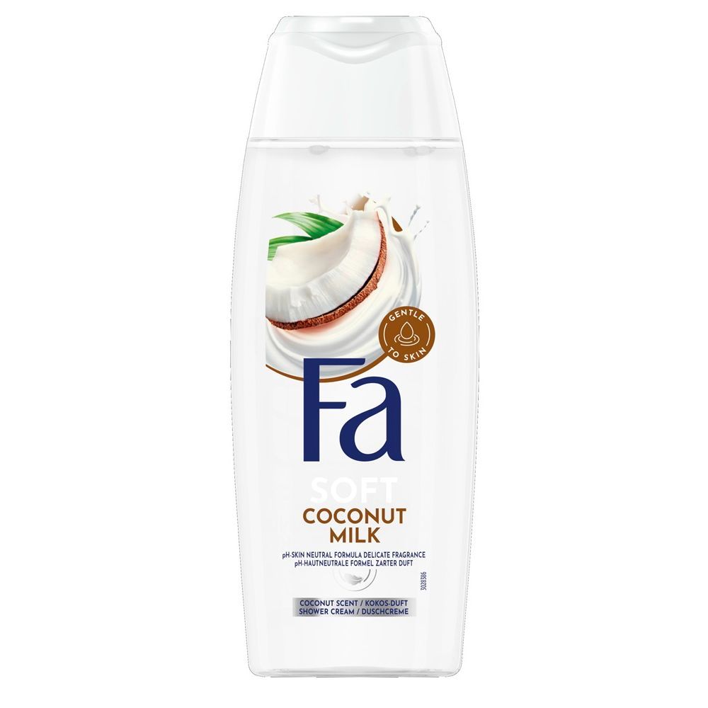 Fa Soft Coconut Milk Душ крем за жени за тяло с кокосово мляко х250 мл
