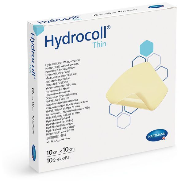 Hartmann Hydrocoll thinХидроколоидна превръзка 10x10 см х1 брой