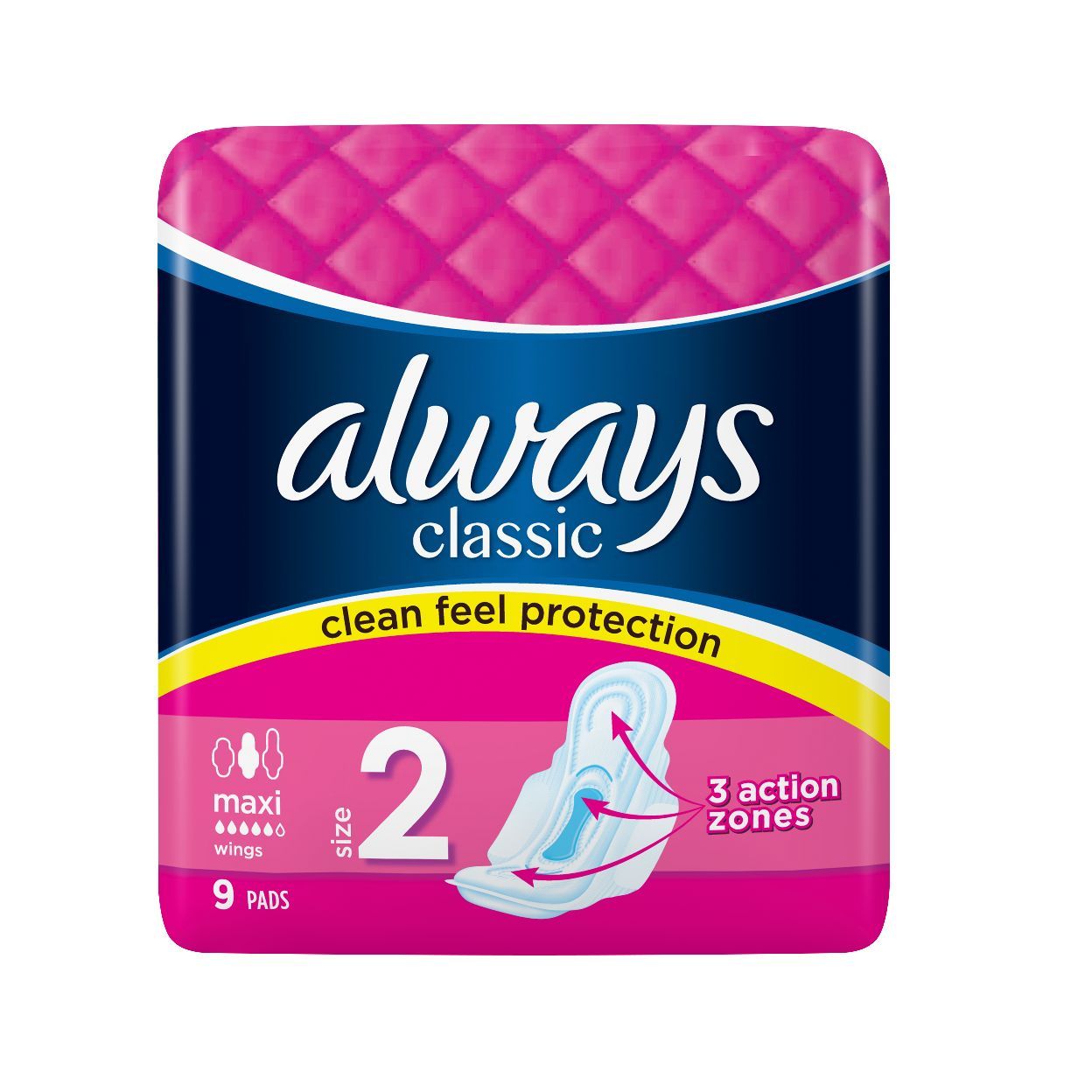 Always Classic Maxi Дамски превръзки х9 броя