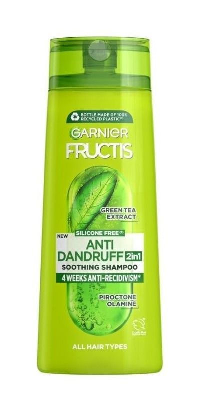 Garnier Fructis 2в1 Шампоан против пърхот x400 мл