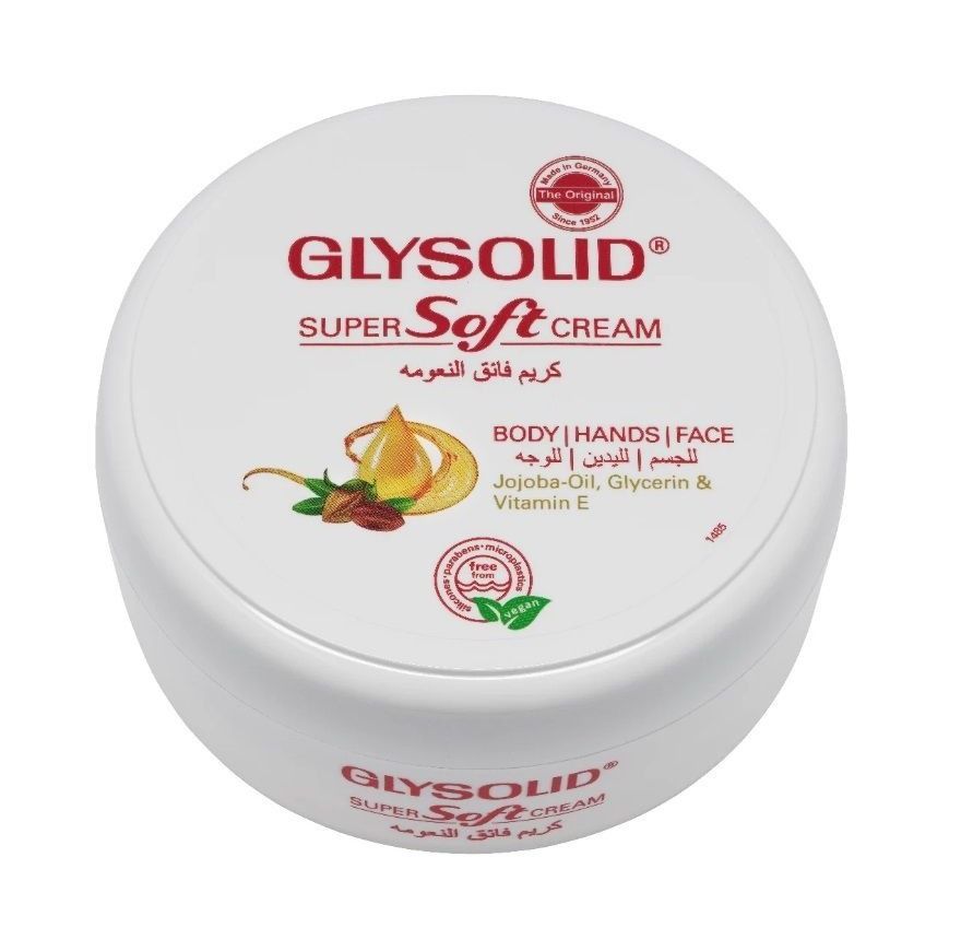 Glysolid Soft Глицеринов крем за ръце с масло от жожоба и витамин Е х200 мл