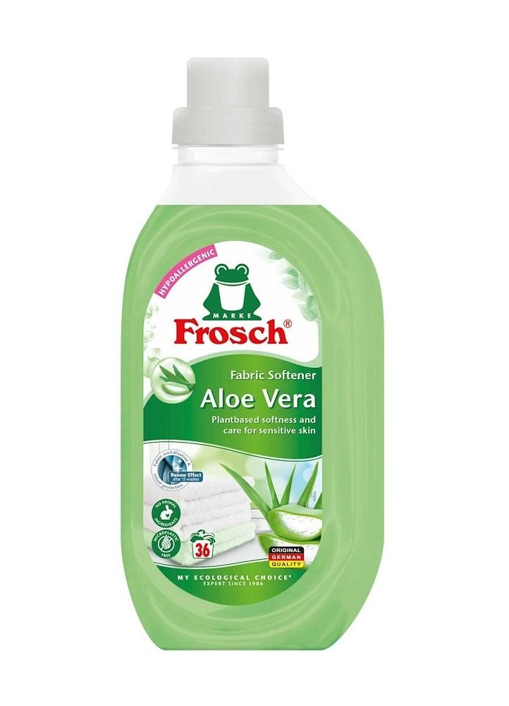 Frosch Хипоалергенен омекотител за дрехи Алое Вера х900 мл, 36 пранета