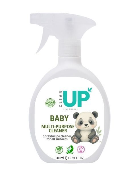 Clean Up Baby Натурален бебешки универсален почистващ препарат x500 мл